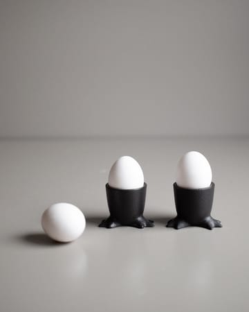 Walking Egg egg cup - Black - DBKD