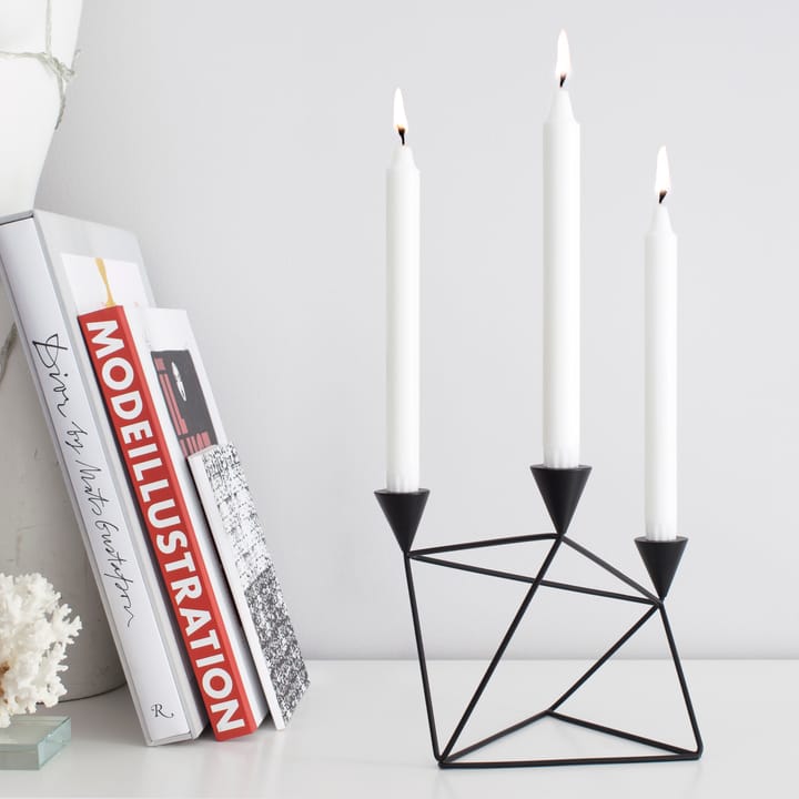 Pythagoras candle sticks - black - Design House Stockholm