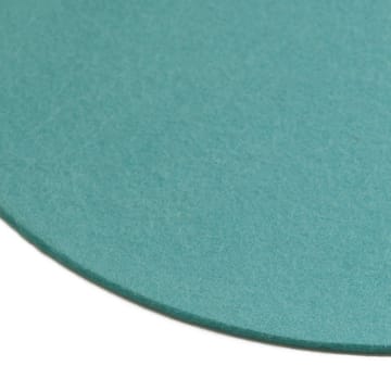 Design Letters felt cushion - turquoise - Design Letters