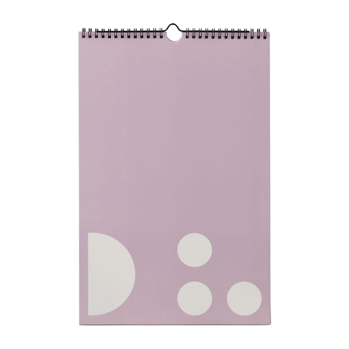 Design Letters monthly calendar - Lavender - Design Letters