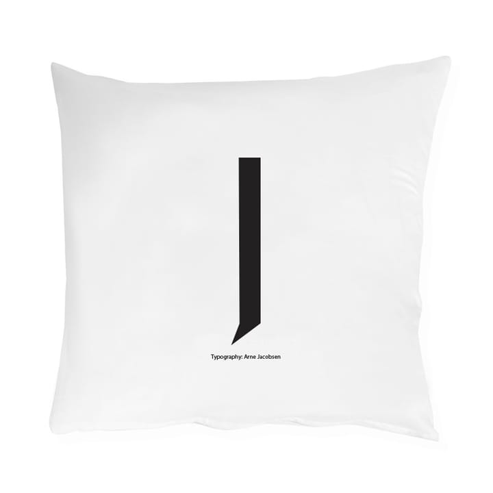 Design Letters pillow case 60x50 cm - J - Design Letters