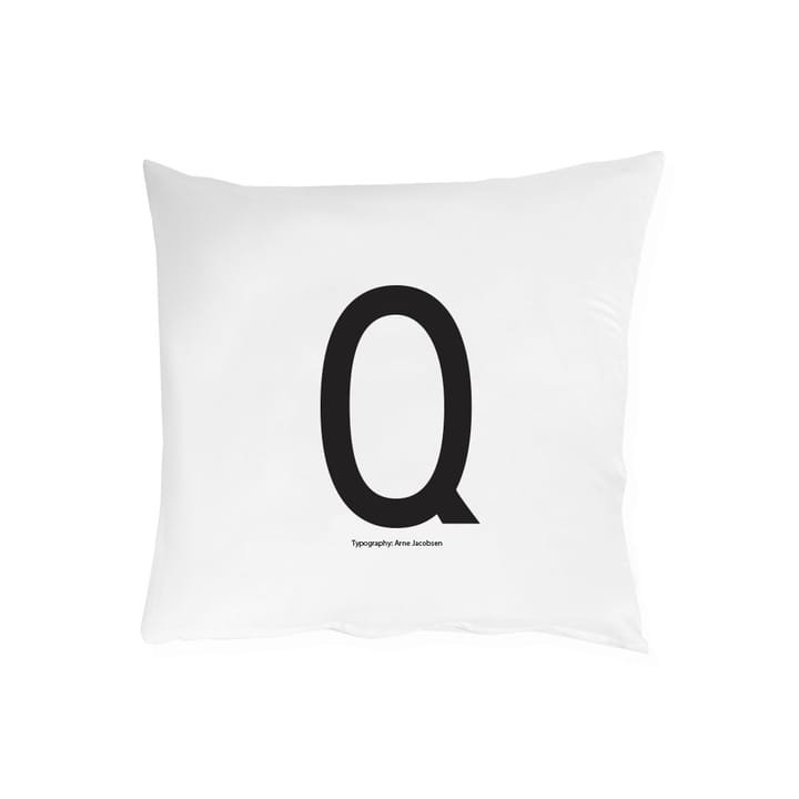 Design Letters pillow case 63x60 cm - Q - Design Letters