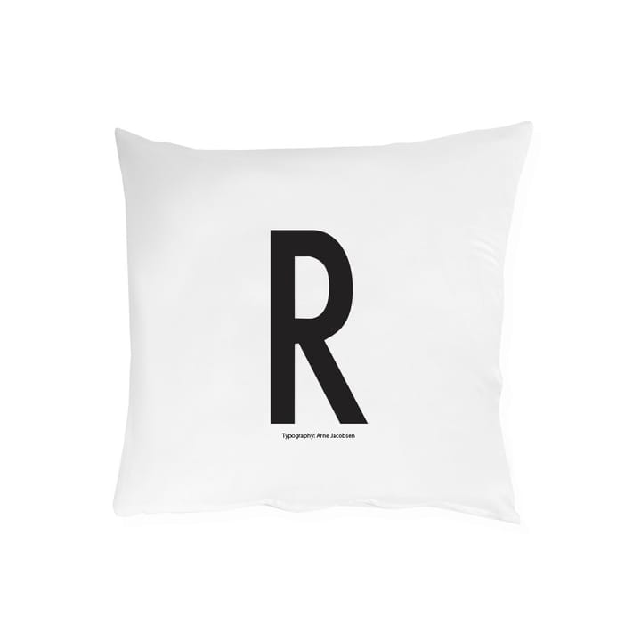 Design Letters pillow case 63x60 cm - R - Design Letters