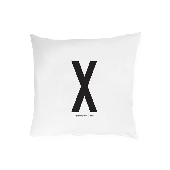 Design Letters pillow case 63x60 cm - X - Design Letters