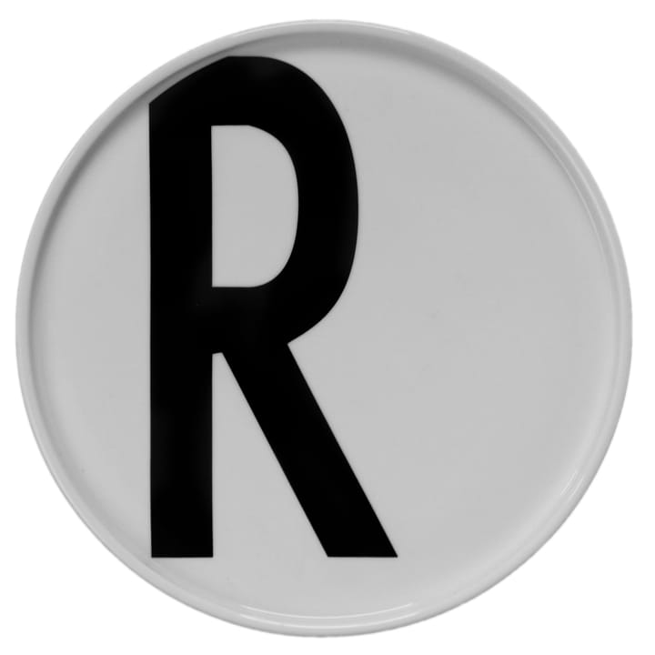 Design Letters plate - R - Design Letters