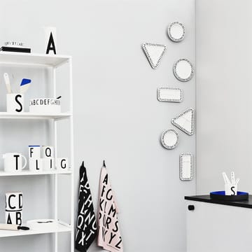 Design Letters snack plate melamine - rectangular - Design Letters
