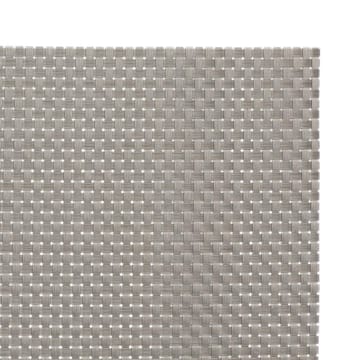 Sture placemat 32x47 cm - silver - Dixie