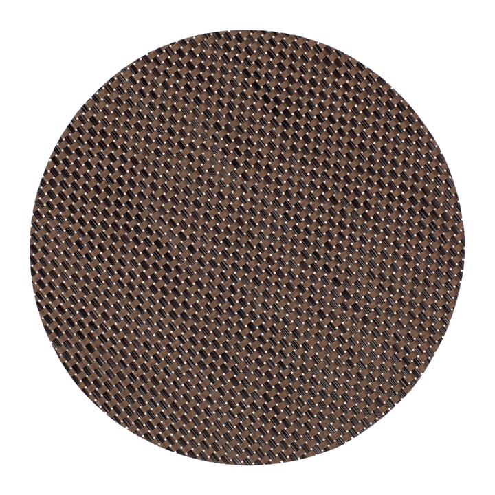 Sture placemat round - brown - Dixie