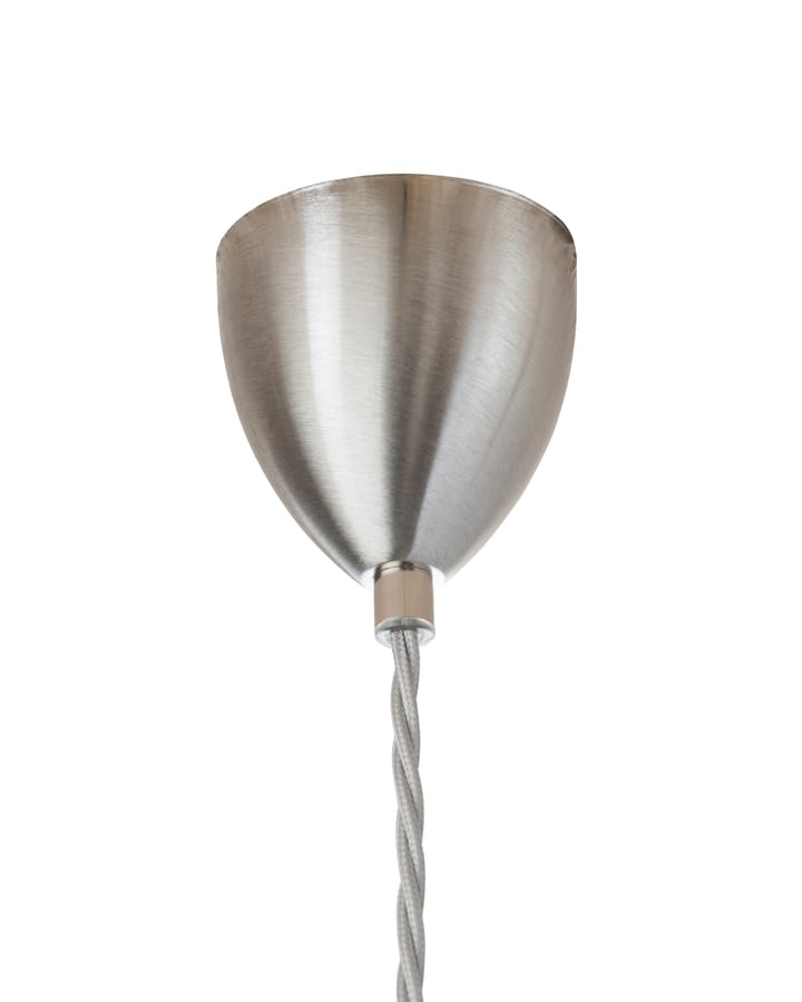 Rowan pendant lamp L, Ø 28 cm - clear, silver cord - EBB & FLOW