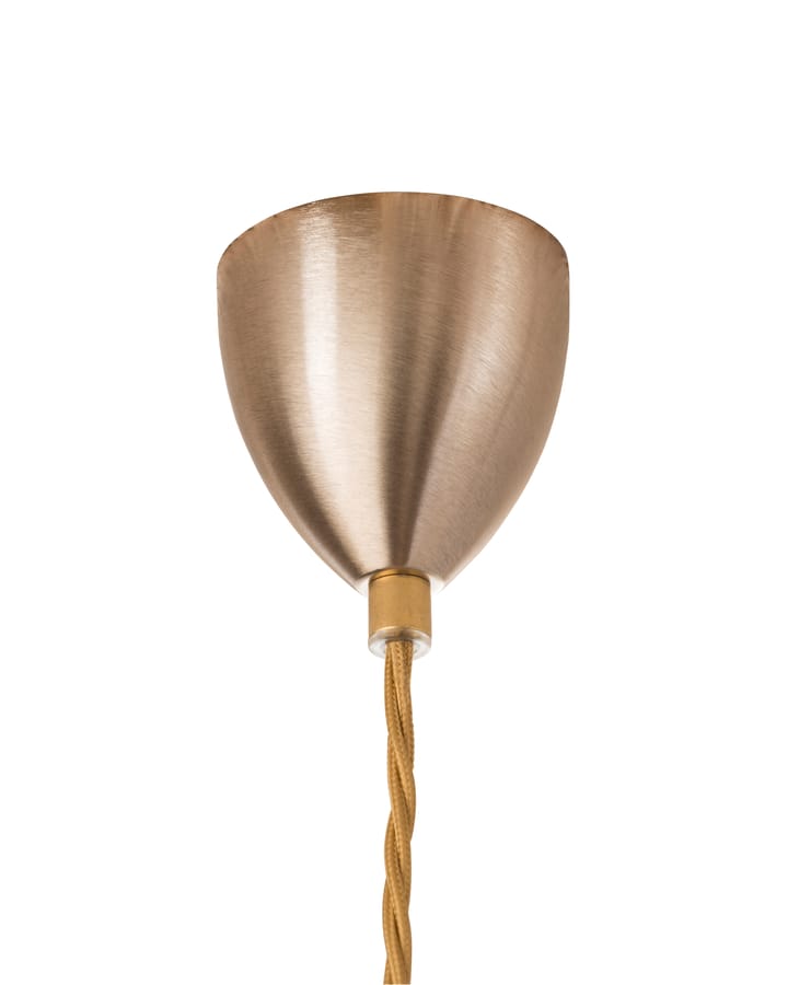 Rowan pendant lamp S, Ø 15 cm - Clear-gold - EBB & FLOW