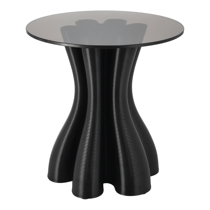 Anemone side table Ø50 cm - Black - Ekbacken Studios