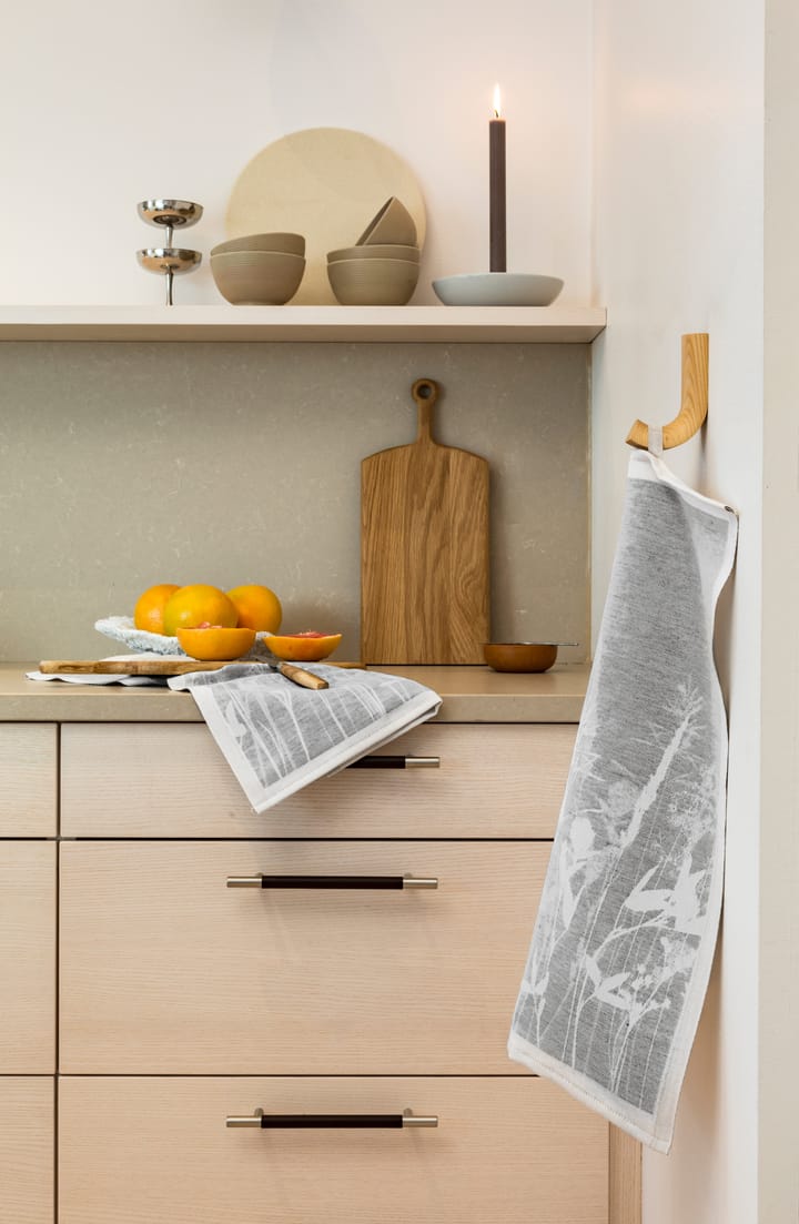 Airy kitchen towel 35x50 cm - grey - Ekelund Linneväveri