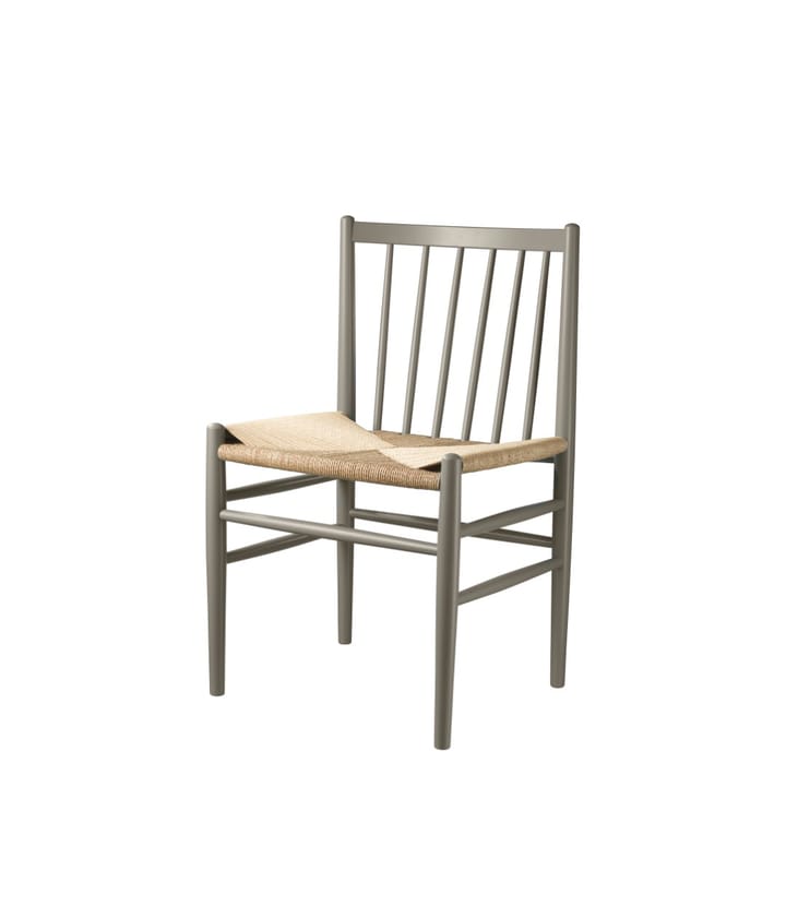 J80 chair - Beech moss grey painted-nature - FDB Møbler