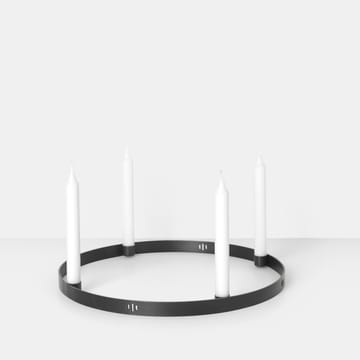 Circle black brass candle sticks - large (incl. suspension) - ferm LIVING