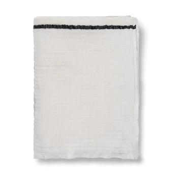 Dela blanket 120x170 cm - Natural-Off-white - ferm LIVING