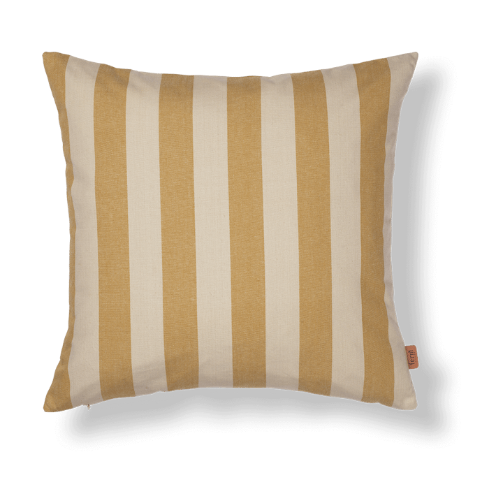 Strand outdoor cushion cover 50x50 cm - Warm yellow-parchment - Ferm LIVING
