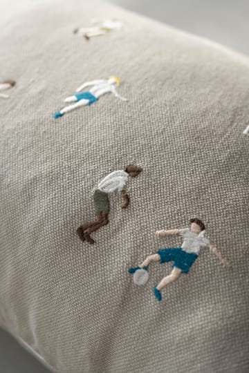 Soccer footboll pillowcase 58x38 cm - Mix-nature - Fine Little Day