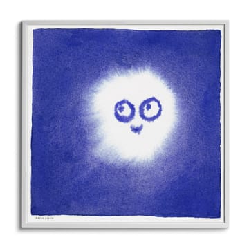 Tufs poster 50x50 cm - Blue-white - Fine Little Day