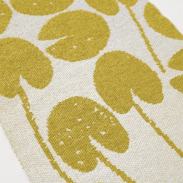 Water lilies plastic rug yellow - 70x250 cm - Fine Little Day