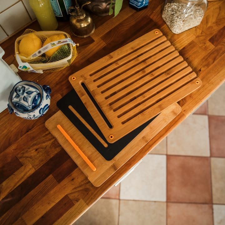 Functional Form cutting board 3 pieces - bamboo-plastic - Fiskars