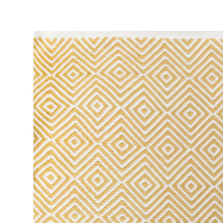 Diamond rug  170x230 cm - Yellow - Formgatan
