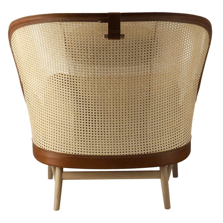 Dandy armchair - Oak-natural-Tärnsjö leather cognac - Gärsn�äs