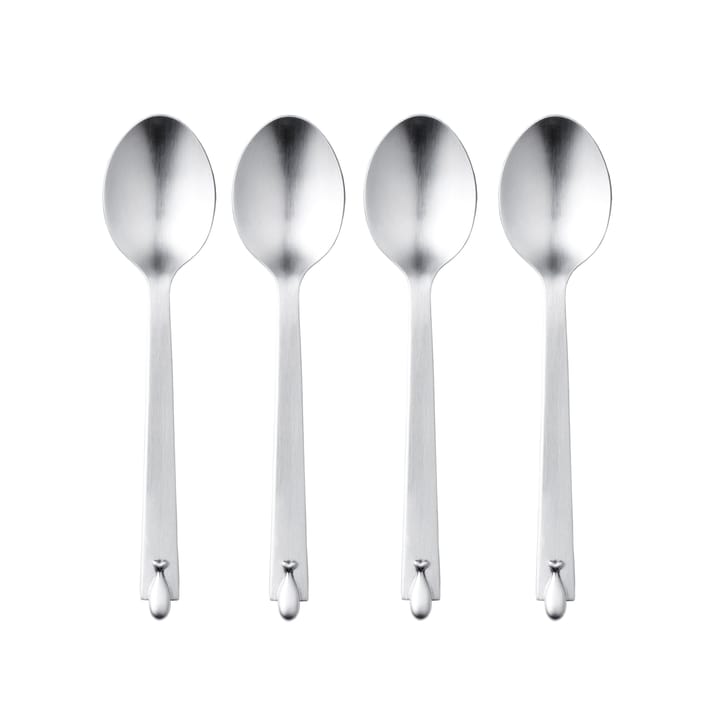 Amo by Paola Navone coffee spoon 4-pack - stainless steel - Gense