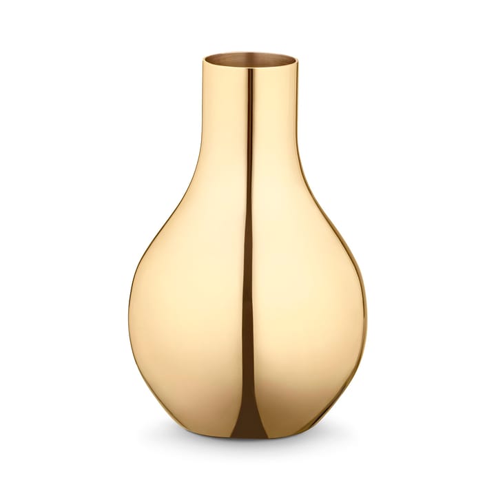 Cafu vase gold plated - extra small, 14.8 cm - Georg Jensen