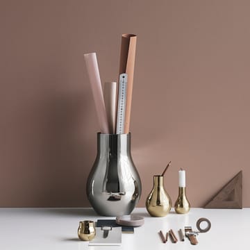 Cafu vase stainless steel - medium, 30 cm - Georg Jensen