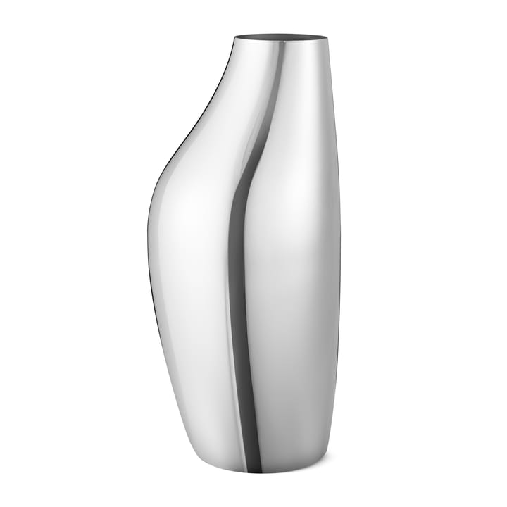 Sky floor vase 46 cm - Stainless steel - Georg Jensen