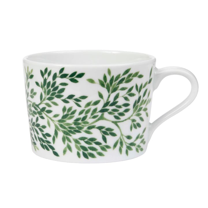 Botanica cup with handle green - Myrtle - Götefors Porslin