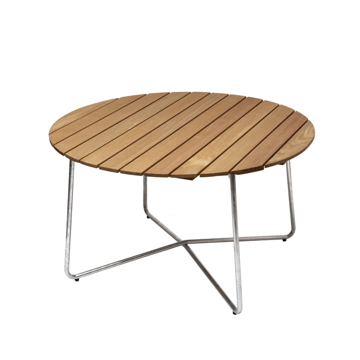 9A dining table - Oiled oak Ø120 cm - Grythyttan Stålmöbler