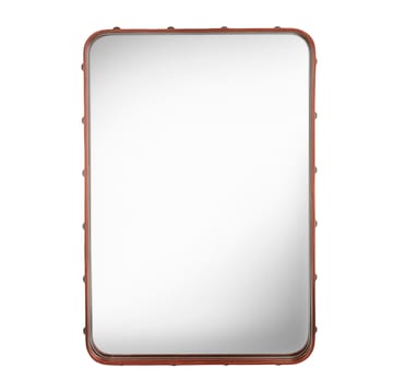 Adnet Rectangulaire mirror S - brown - GUBI