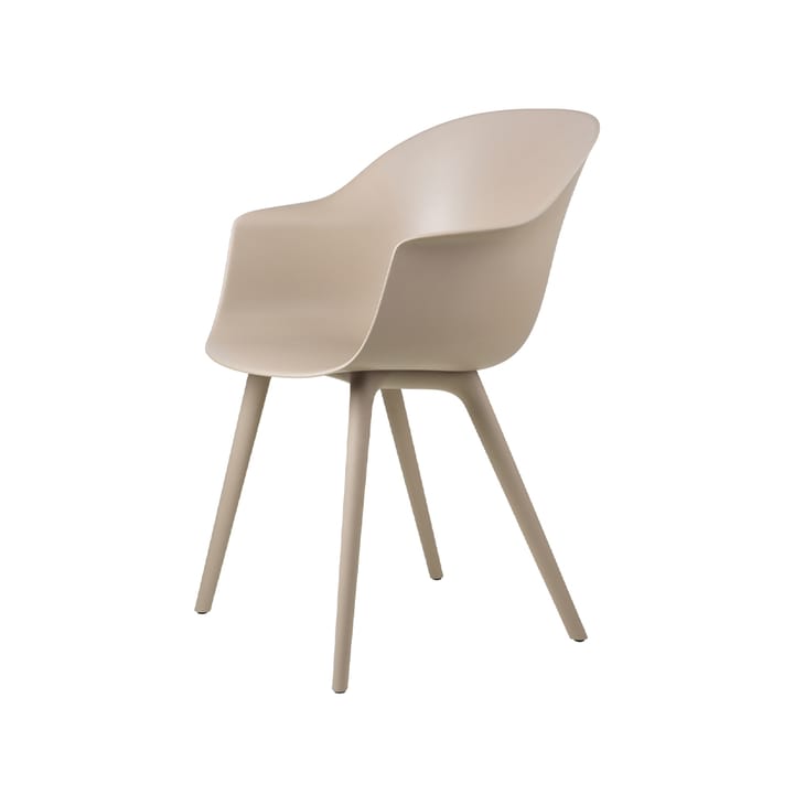 Bat Plastic chair - New beige - GUBI