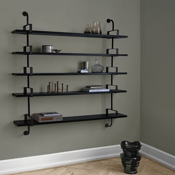 Demon wall shelf 4 levels - Oak, 95 cm - GUBI