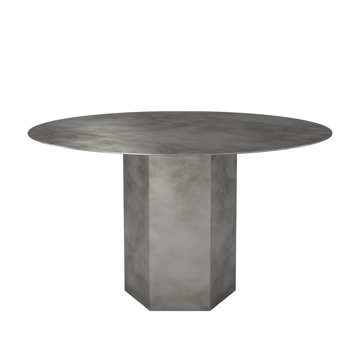 Epic Steel dining table - Misty grey - GUBI