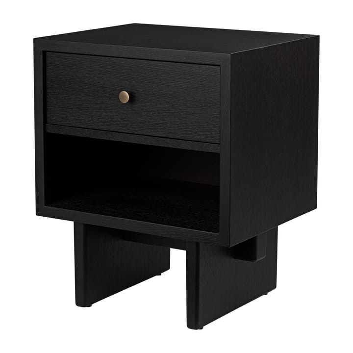 Private side table 40x50 cm - Brown-black stained oak - GUBI
