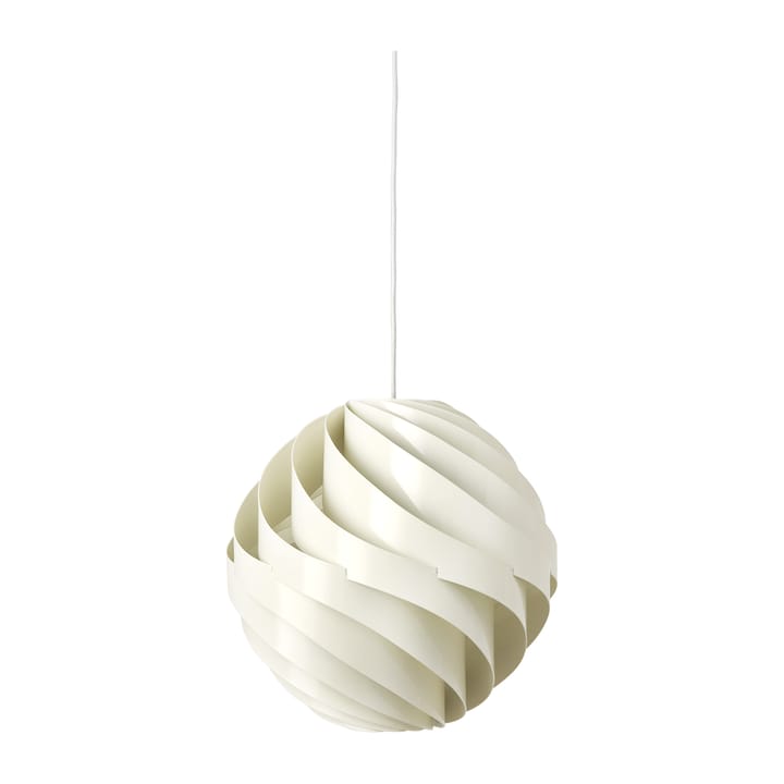 Turbo ceiling lamp glossy 36 cm - Alabaster white - GUBI