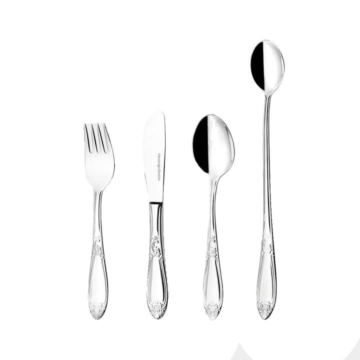 Nina children's cutlery 4 pieces - Stainless steel - Hardanger Bestikk
