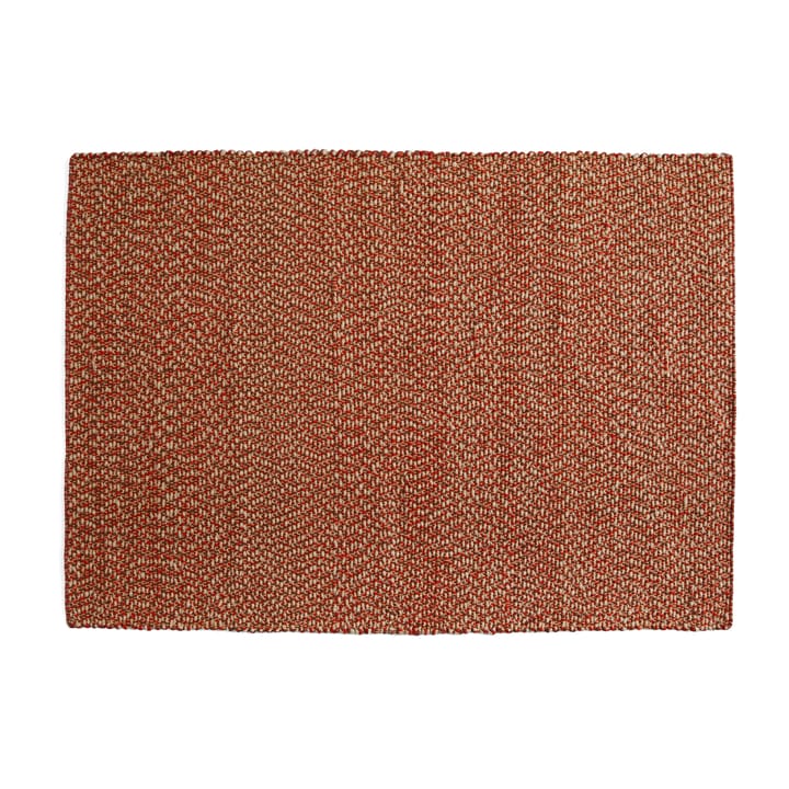 Braided rug 140x200 cm - Red - HAY