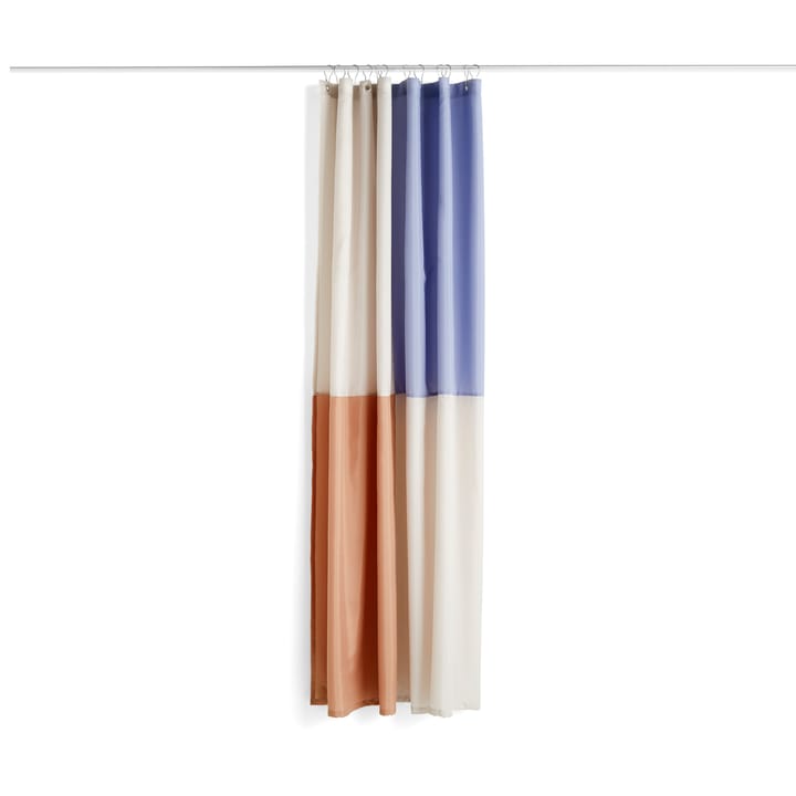 Check shower curtain 180x200 cm - Blue - HAY