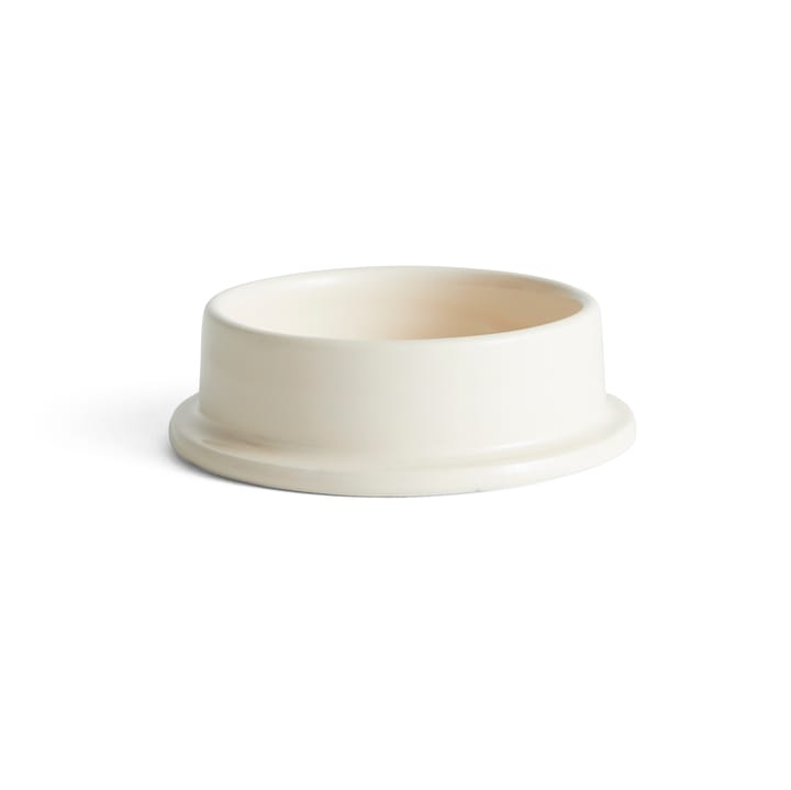 Column block candle holder medium Ø11 cm - Off-white - HAY