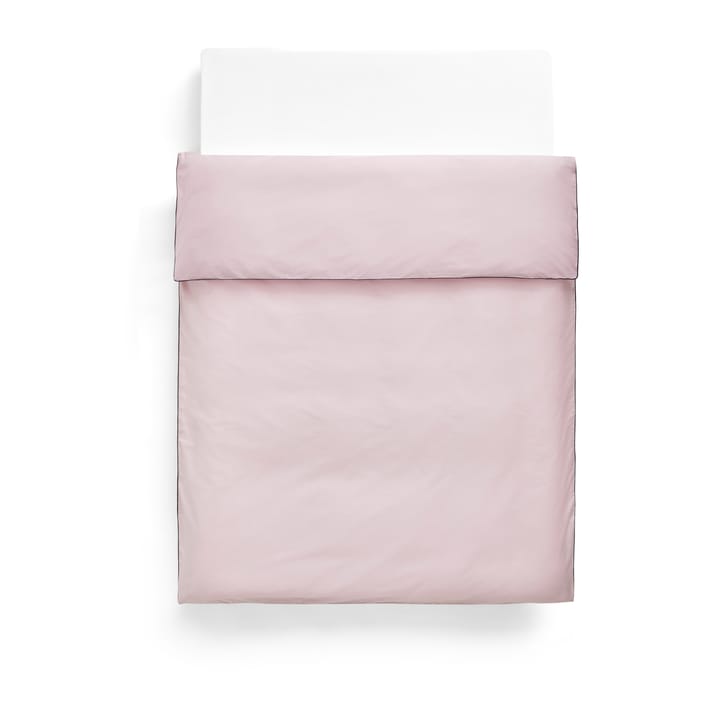 Outline duvet cover 150x210 cm - Soft pink - HAY