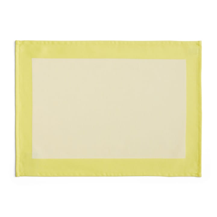 Ram placemat 31x43 cm - Yellow - HAY