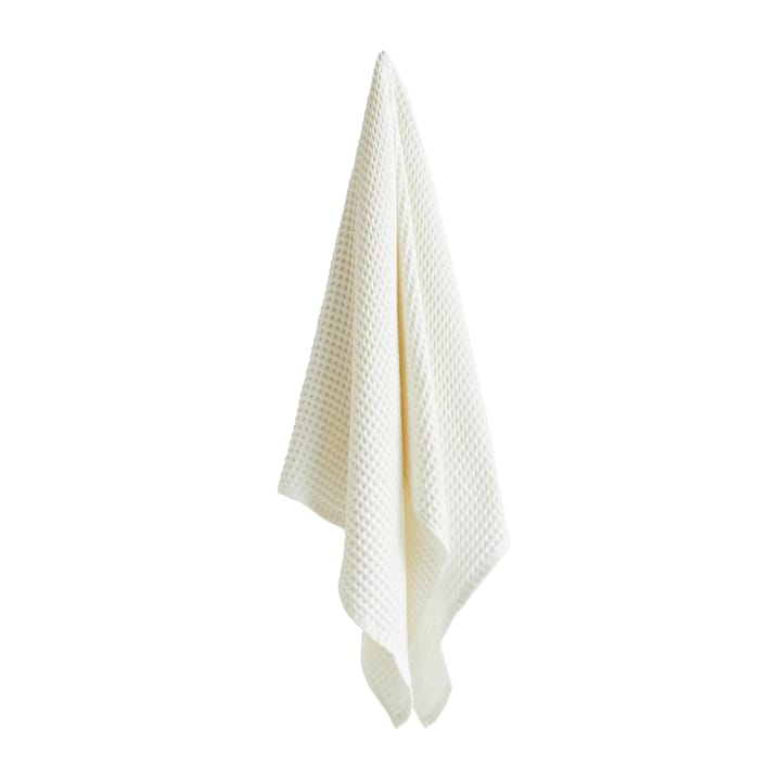 Waffle bath towel 70x140 cm - White - HAY