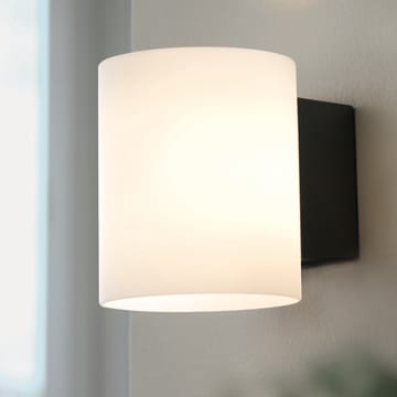 Evoke wall lamp large - anthracite-white glass - Herstal