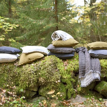 Hannelin pillow case 50x50 cm - charcoal (grey) - Himla