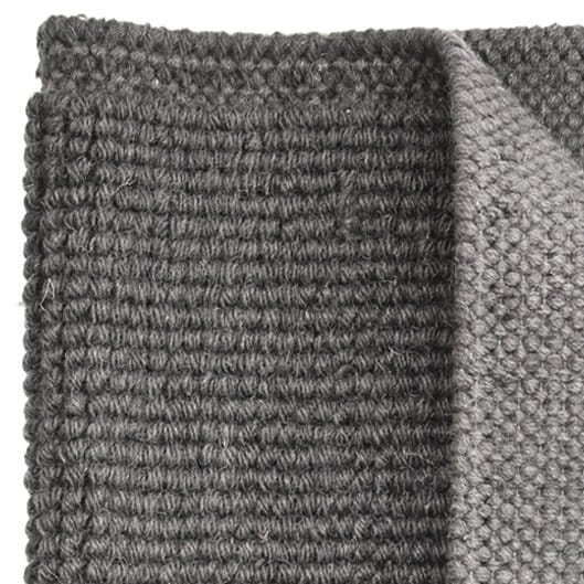 Himla wool rug steel grey - 80x230 cm - Himla