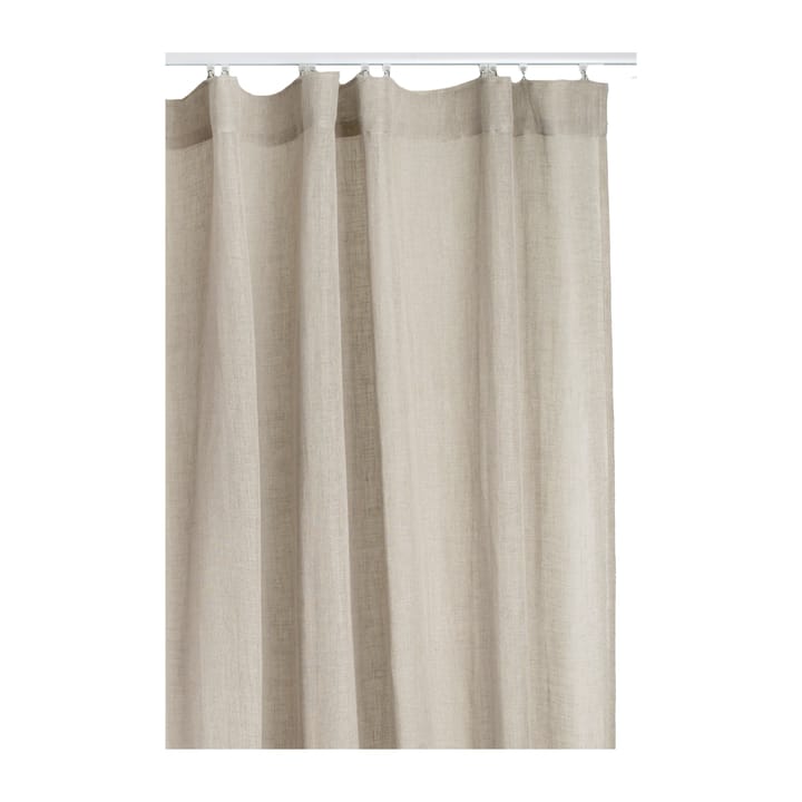 Sirocco curtain with heading tape 135x250 cm - Natural - Himla