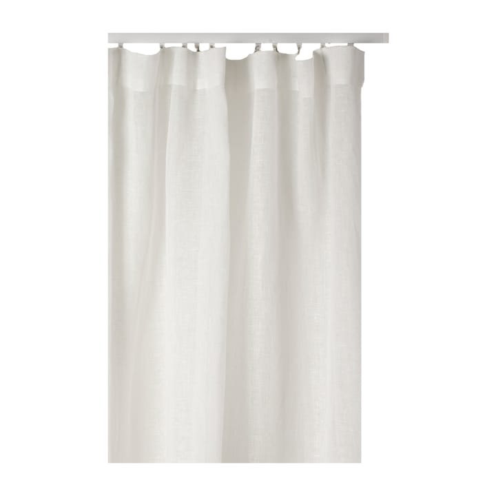 Sirocco curtain with heading tape 135x250 cm - White - Himla